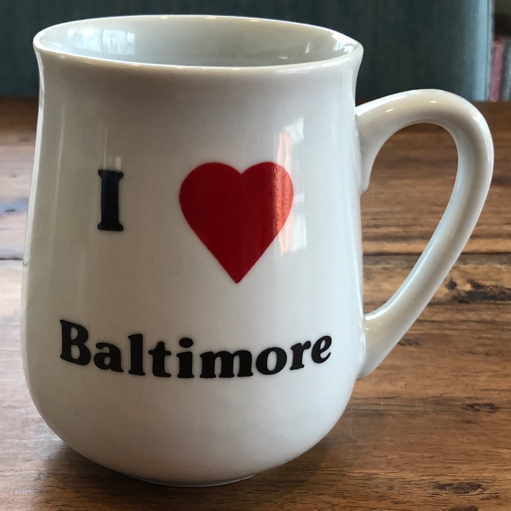 Vintage I ❤️ Baltimore Coffee Mug / Cup